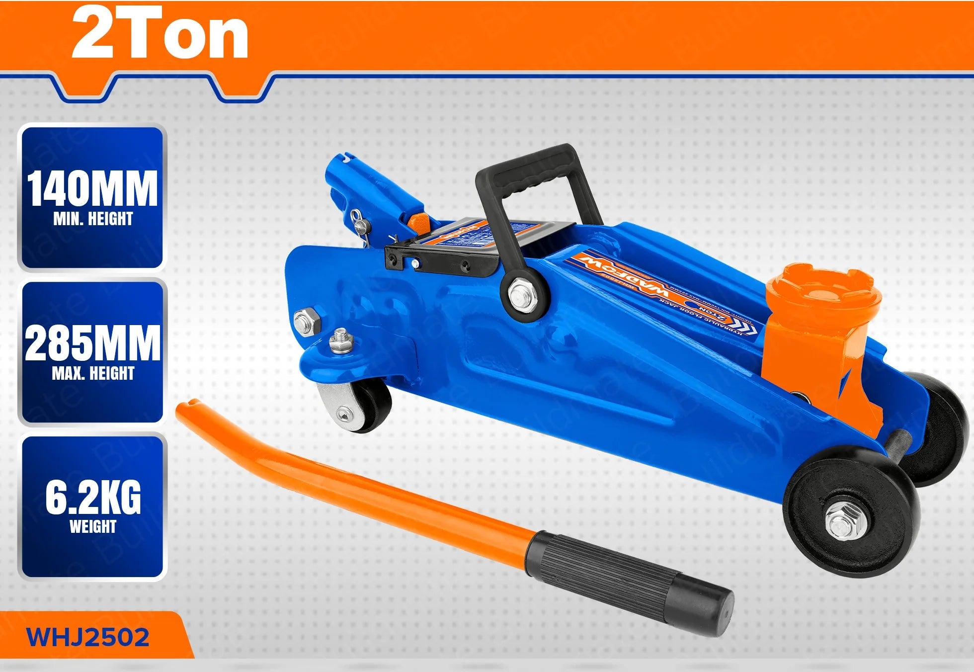 Cric hydraulique 2 Tonnes