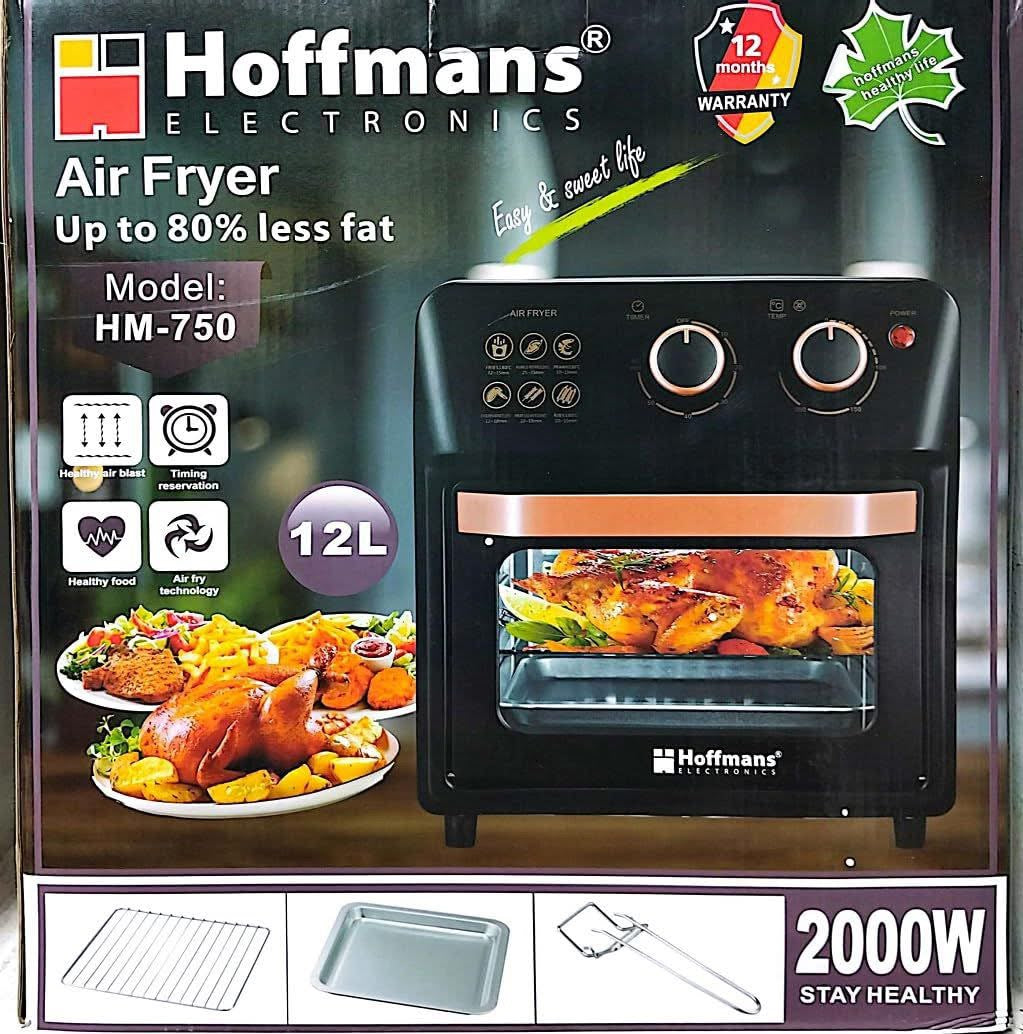 🔥 AIR FRYER FOUR 12L – HOFFMANS ELECTRONICS (2000W) 🔥