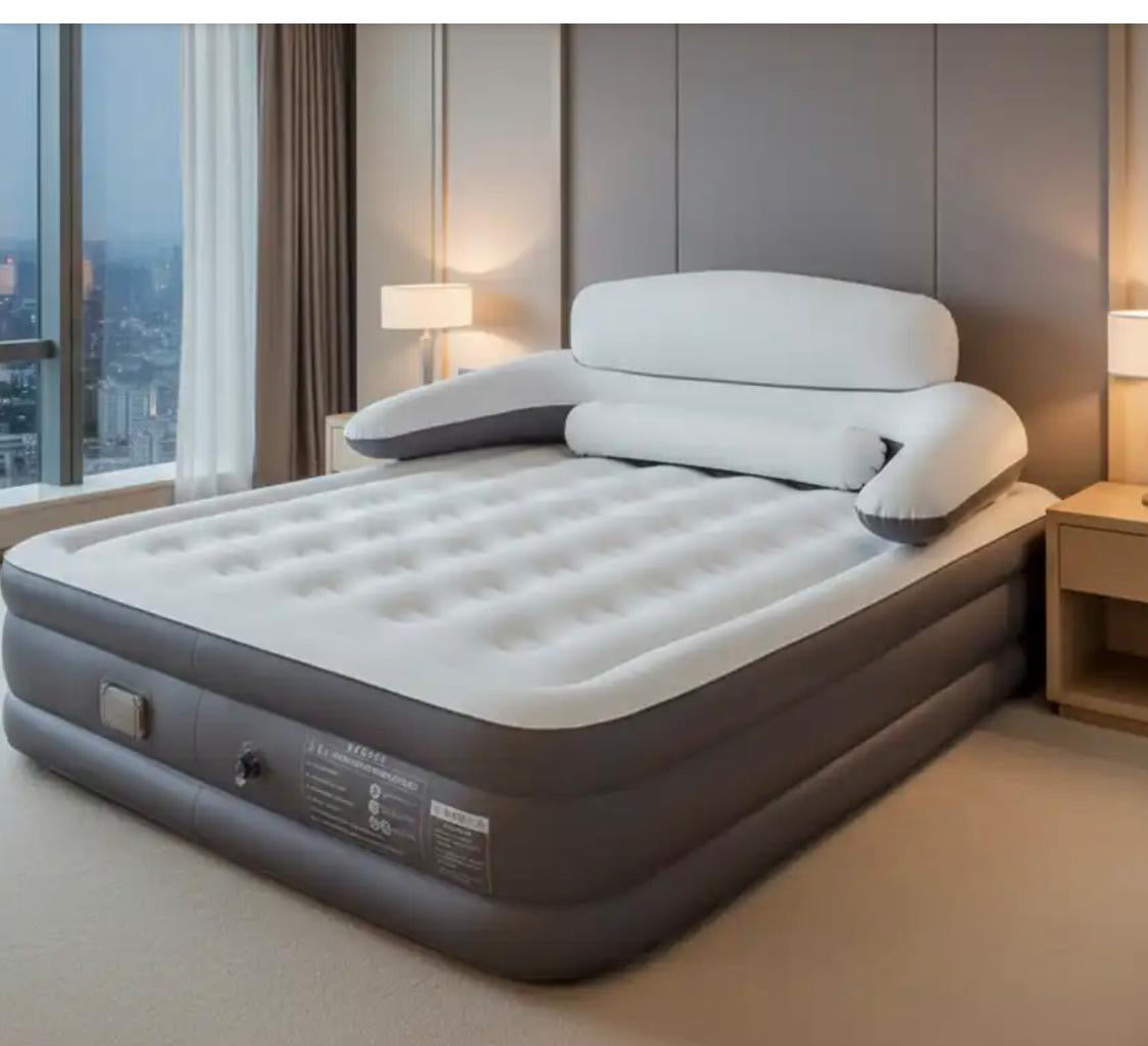 ✨ Matelas gonflable premium avec dossier intégré ✨ 02places