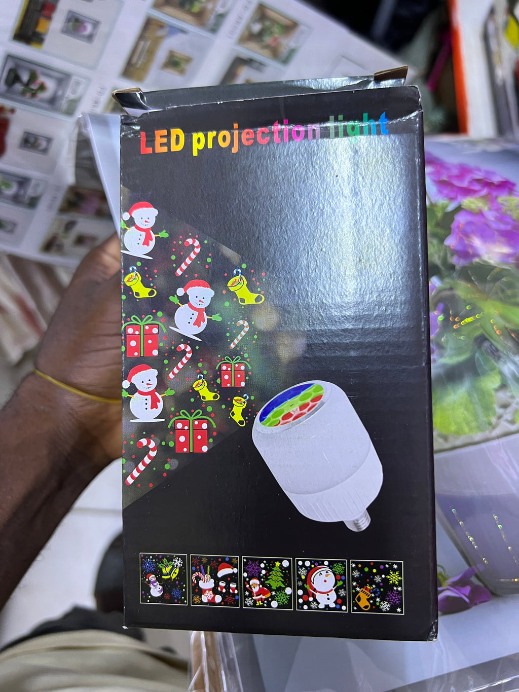 Nouvelle lampe à ampoule LED de Noël Blizzard
Source de lumière IP65 étanche