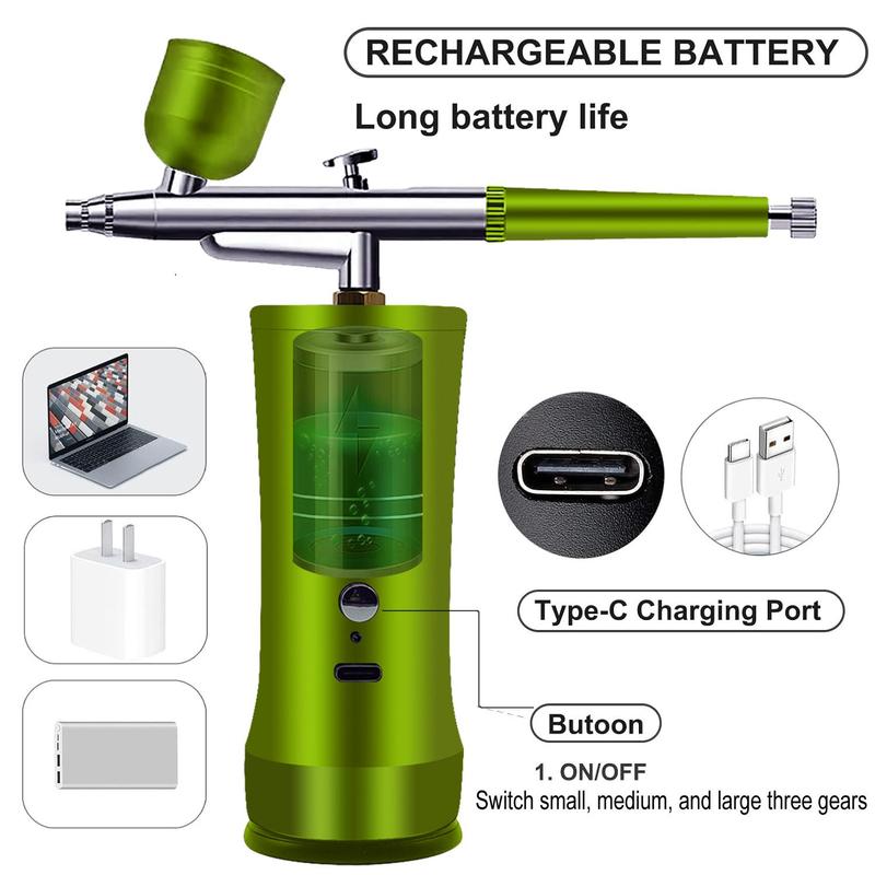Kit aérographe électrique avec compresseur