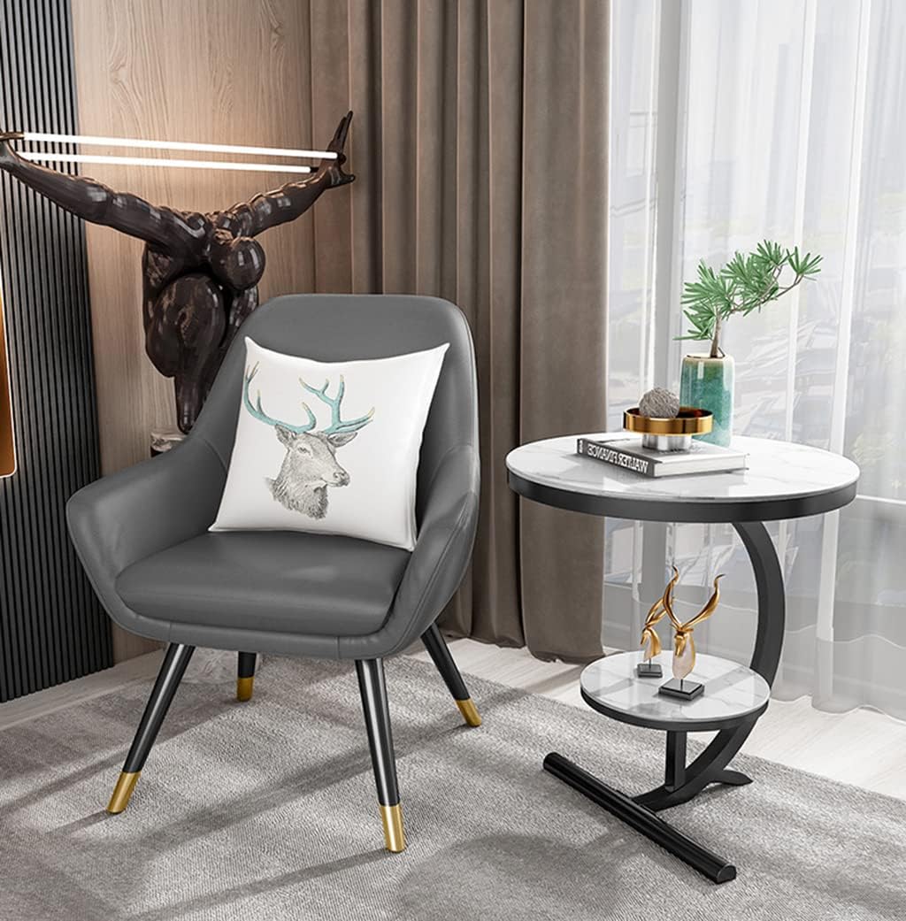 Table d'Appoint Ronde de Luxe