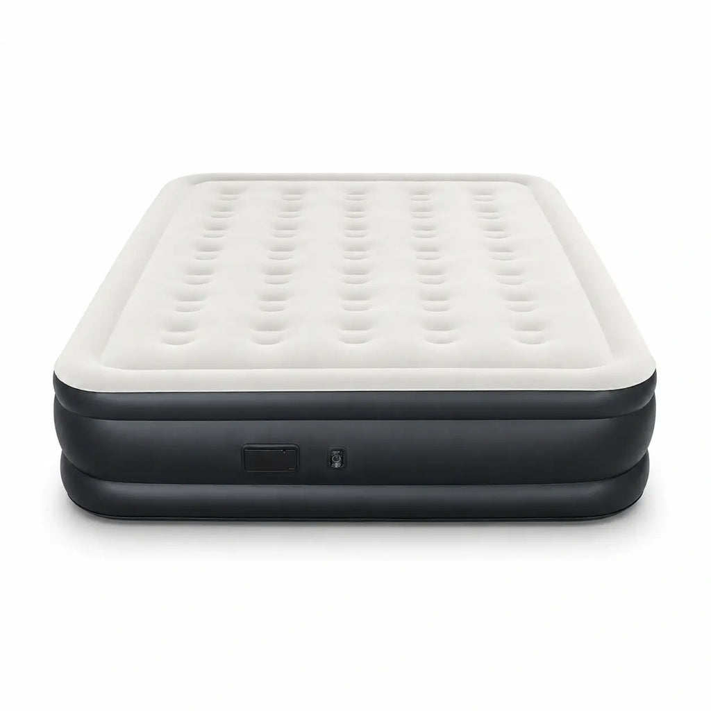 Matelas Gonflable 2 Places – Pompe USB Rechargeable & Arrêt Auto | Camping & Maison