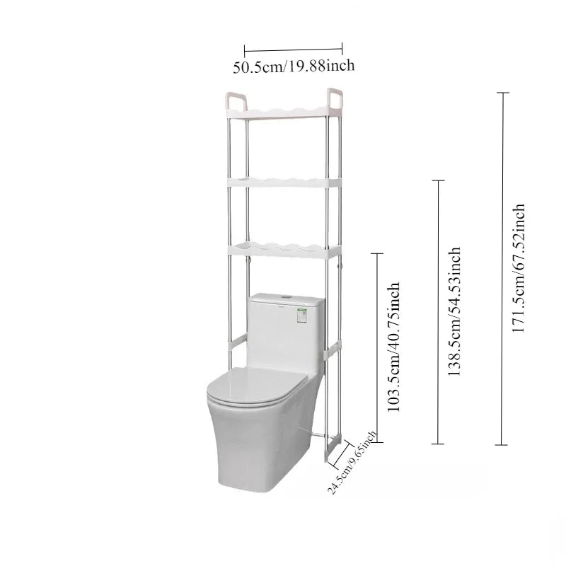 15000fcfa Étagère de rangement pour toilettes