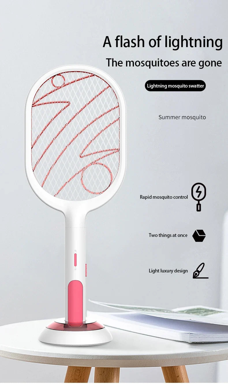 Raquette Anti-moustiques Rechargeable