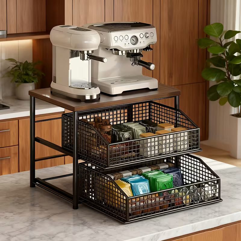 SpaceRack™ Organisateur Multi-Couches Compact