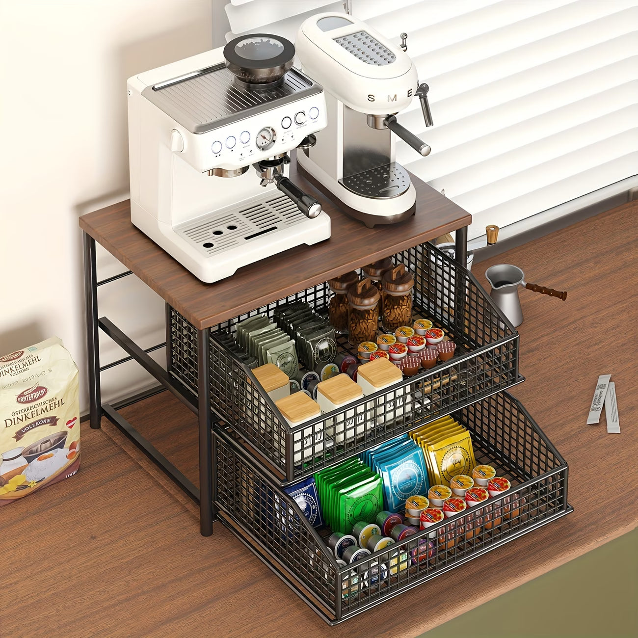 SpaceRack™ Organisateur Multi-Couches Compact