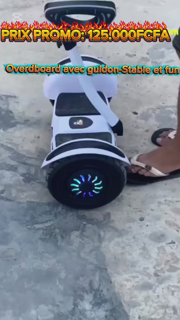 🚀 HOVERBOARD AVEC GUIDON – STABLE & FUN