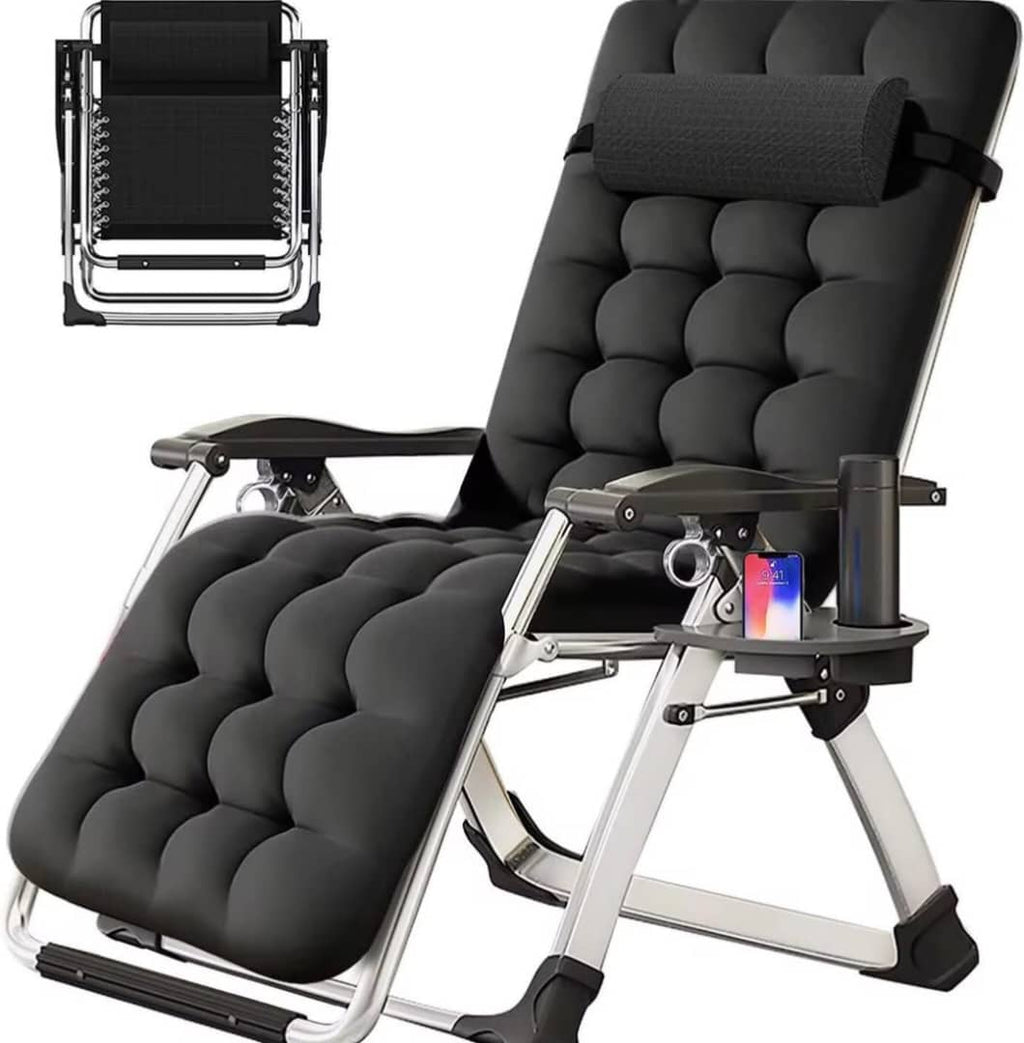 Chaise pliable orthopédique, ultra  confort.                                            Offrez-vous un moment de détente avec cette chaise robuste, rembouree en mousse epaisse, idéal pour le salon , la terrasse, camping ou même le bureau.