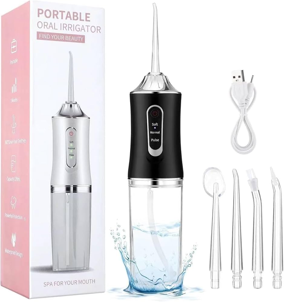 Hydropulseur Dentaire Rechargeable 🦷✨