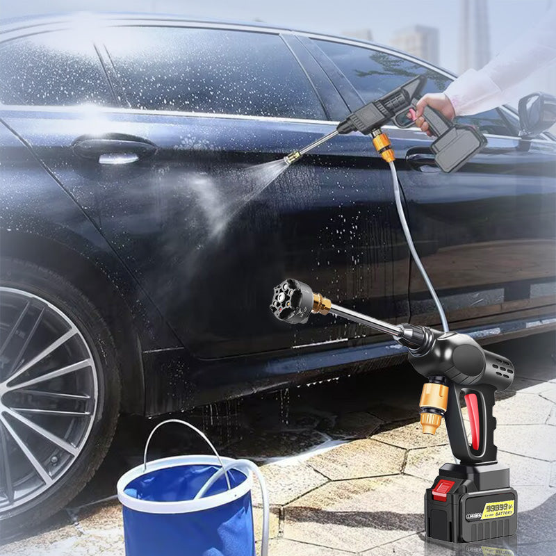 📢📢55% DE RÉDUCTION ! 💦🚗 Machine de Lavage de Voiture Portable – 30 BAR, Sans Fil & Polyvalente pour Auto, Vélo, Terrasse et Plus ! 🔋🌿