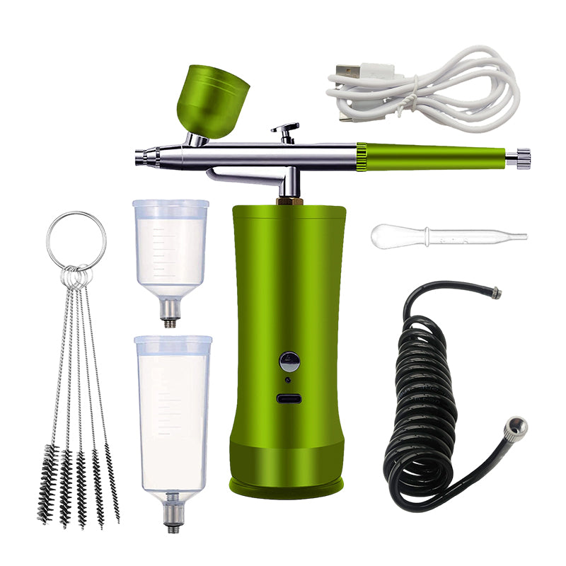Kit aérographe électrique avec compresseur