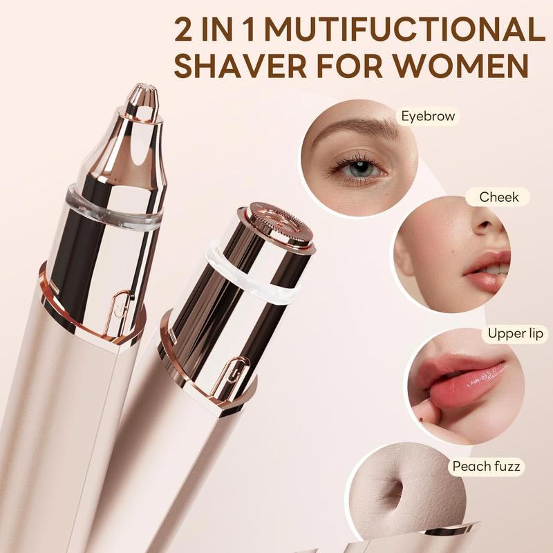 🥳2026 HOT SALE🥳💞50K+ SOLD!🌸Épilateur facial et tondeuse à sourcils 2 en 1