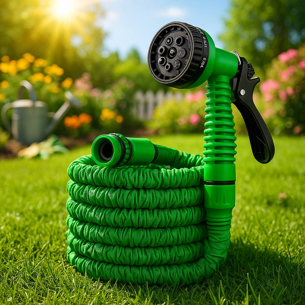 Tuyau d'Arrosage de Jardin Flexible Extensible